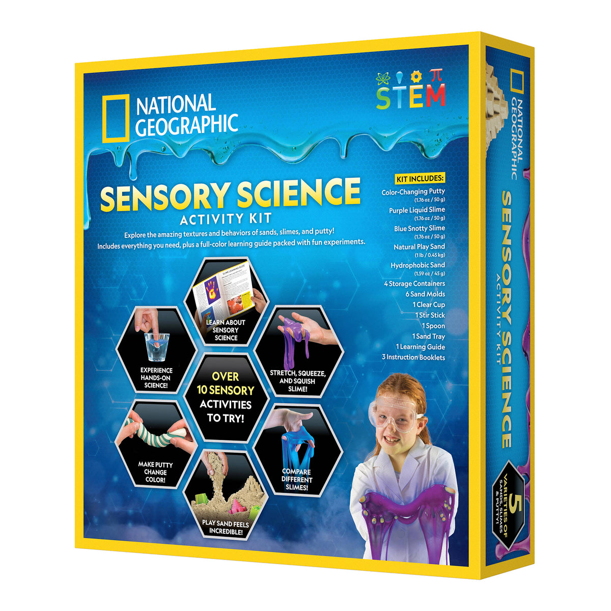 National Geographic Sensory Science Kit, Ages 8+