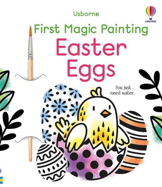 First Magic Painting Easter Eggs: Abigail Wheatley