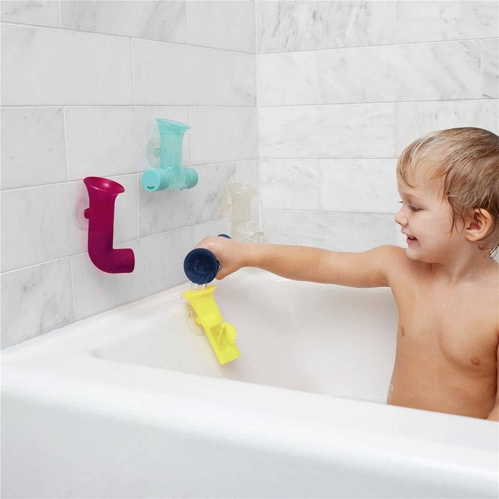 TOMY Boon Pipes Toddler Bath Toys - Bathtub Building Toys