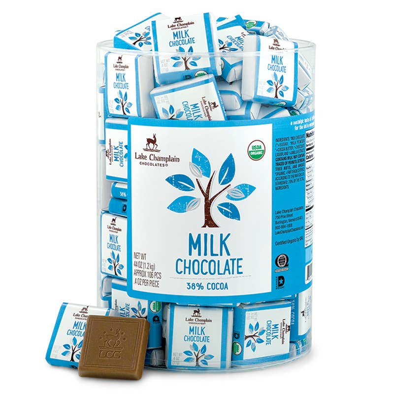 Organic Milk Chocolate Squares