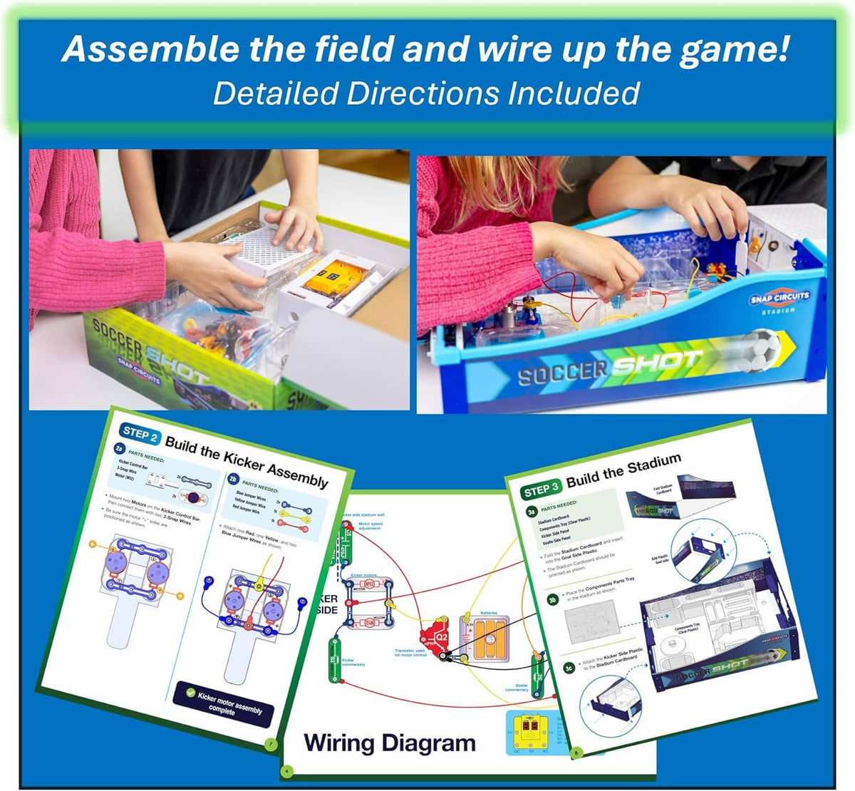 Snap Circuits® Soccer Shot Game