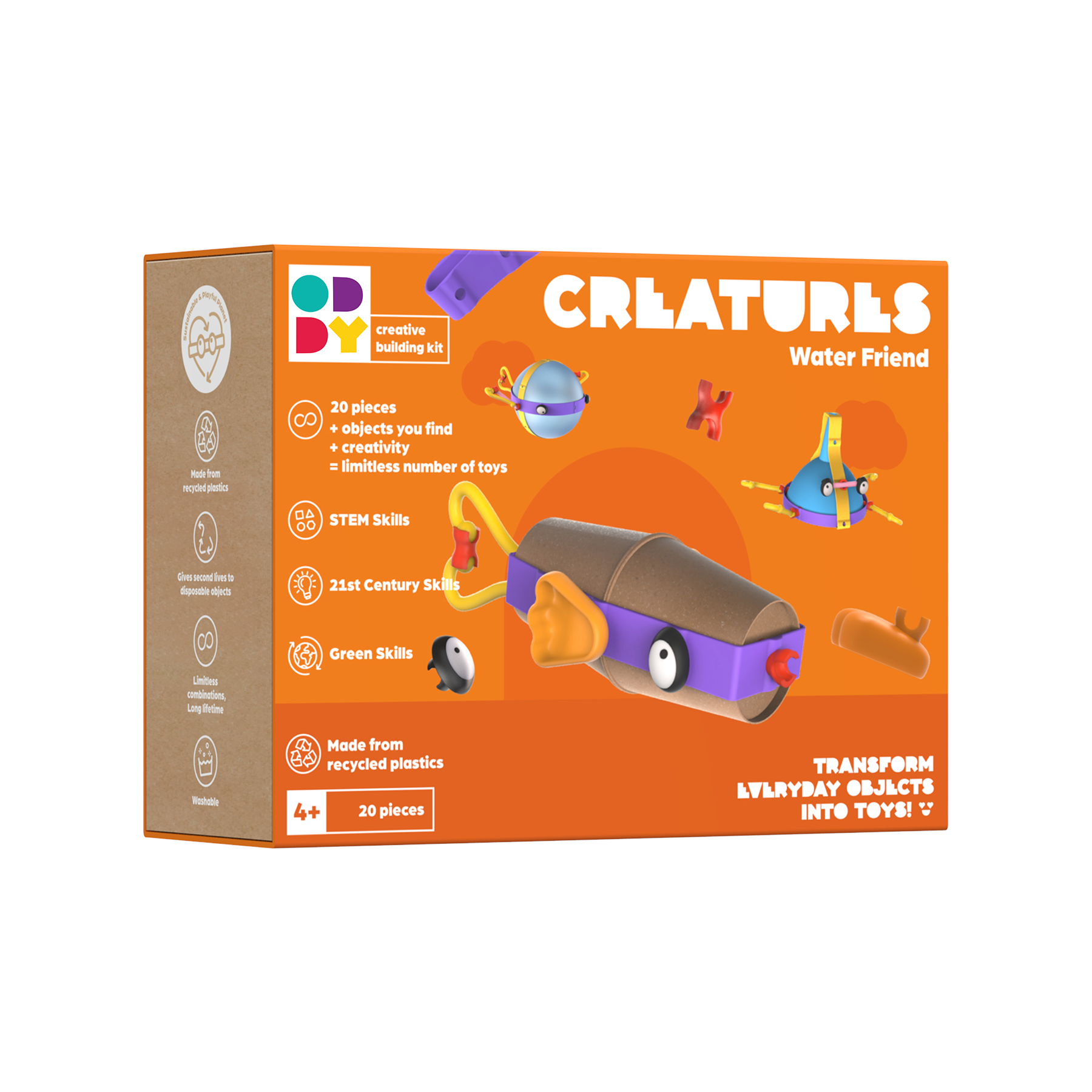 Oddy Creatures Water Friend Building Kit