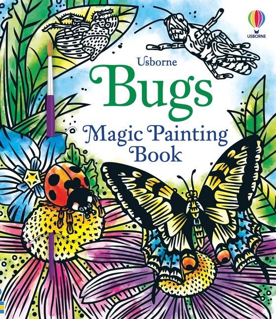 Bugs Magic Painting Book : Usborne