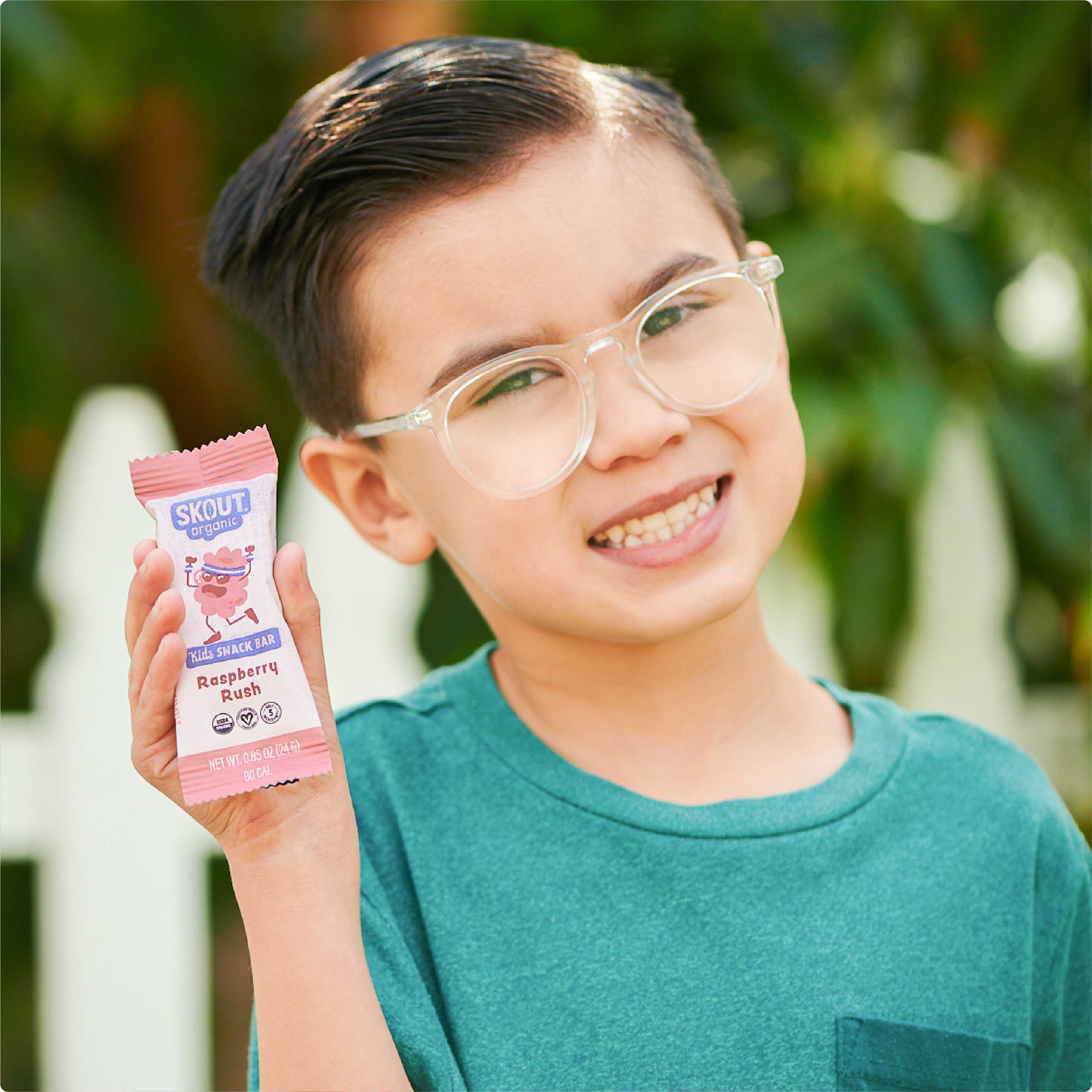 Skout Organic Raspberry Rush Kids Snack Bar | Nut-Free