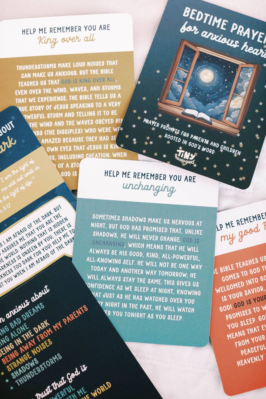 Bedtime Prayers for Anxious Hearts