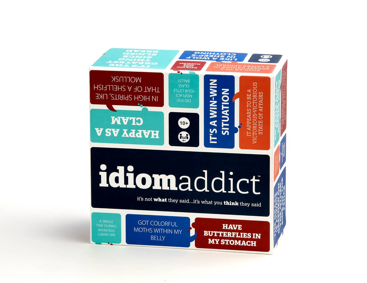 Idiom Addict - Reading Riddle Solving Party Game
