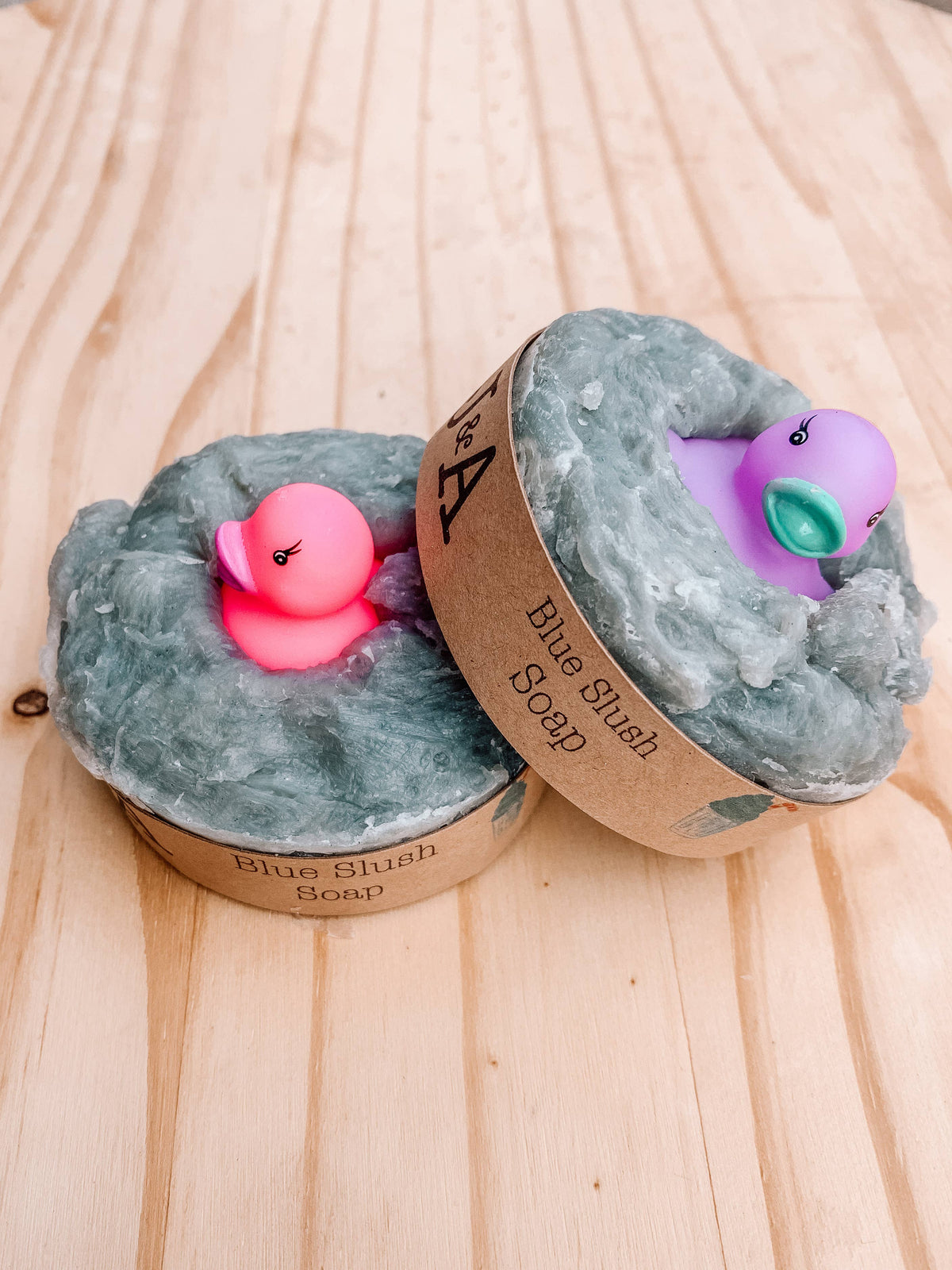 J&A Kids Blue Slush Soap