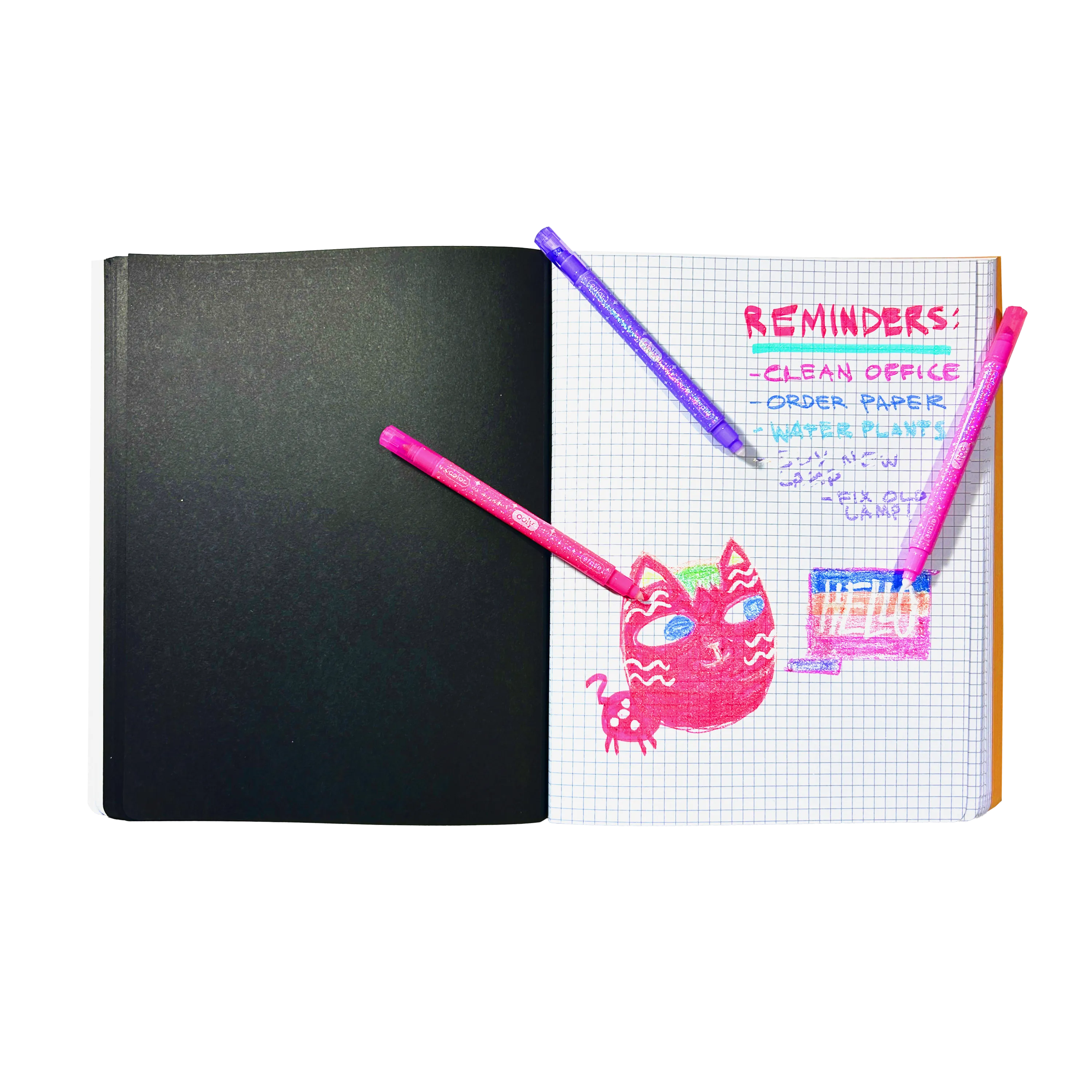 Make no Mistake! Glittery Erasable Markers (Set of 12)