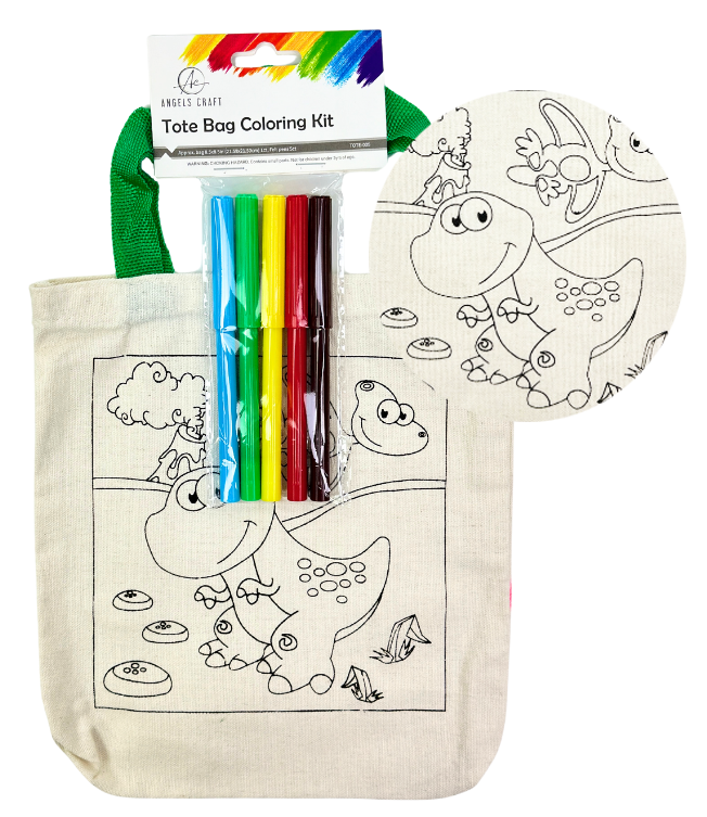 Color Your Own Tote! – 5 Fun Designs to Choose From