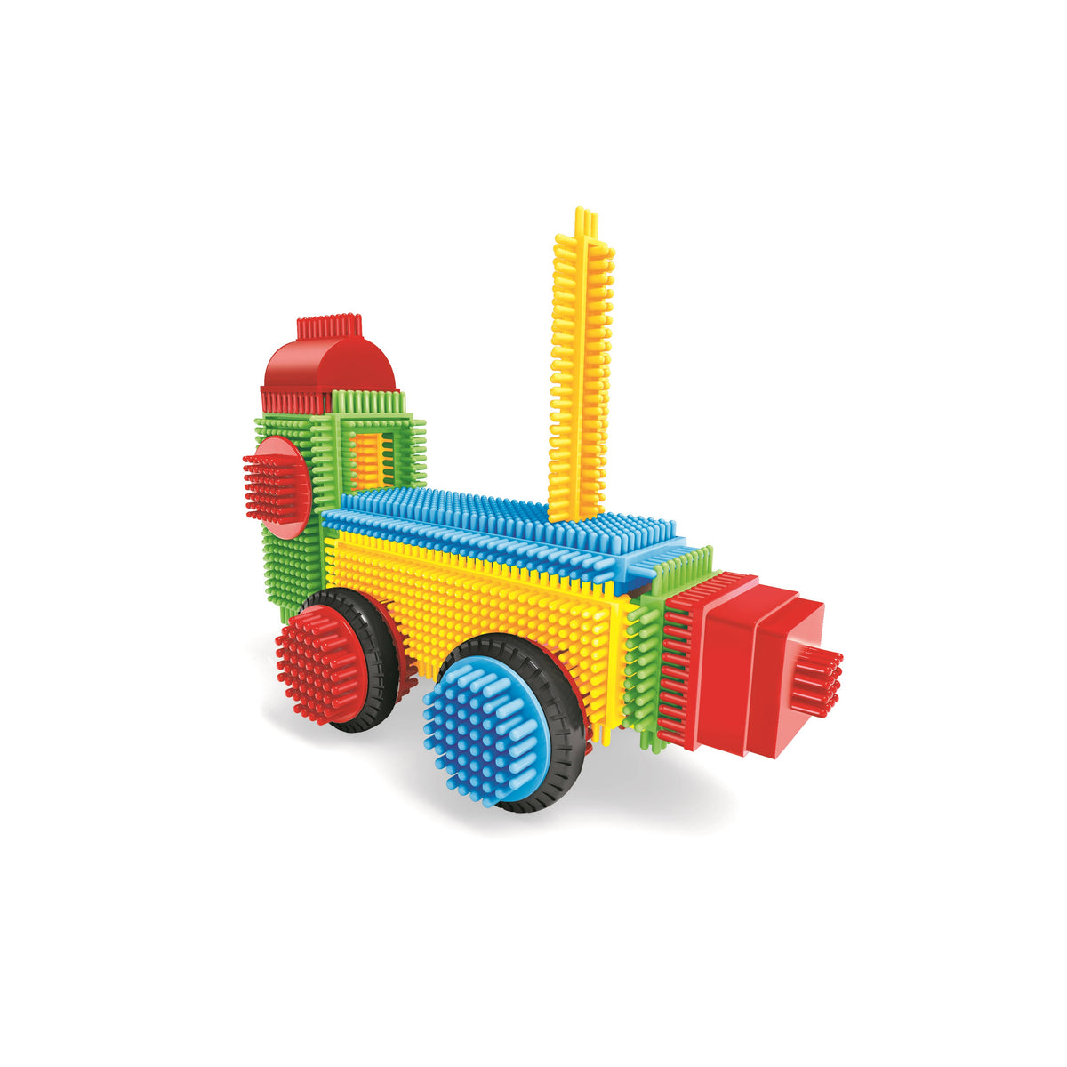 Pegy Bricks Interlocking Building Set: ALL ON BOARD