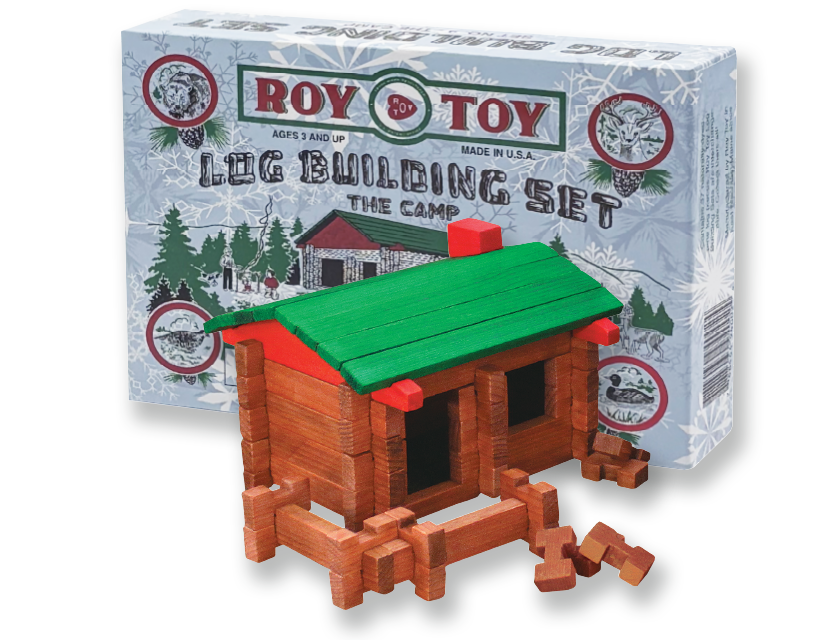 Roy Toy 1930's Original Camp in Winter Snowflake