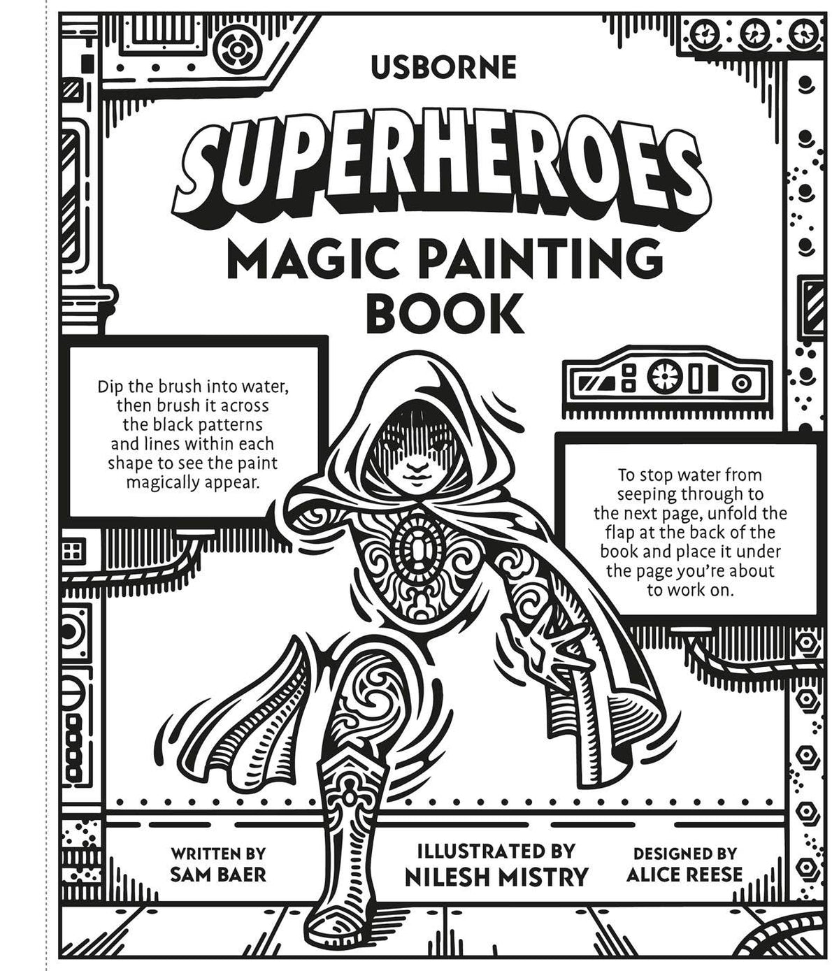 Superheroes Magic Painting Book: Usborne