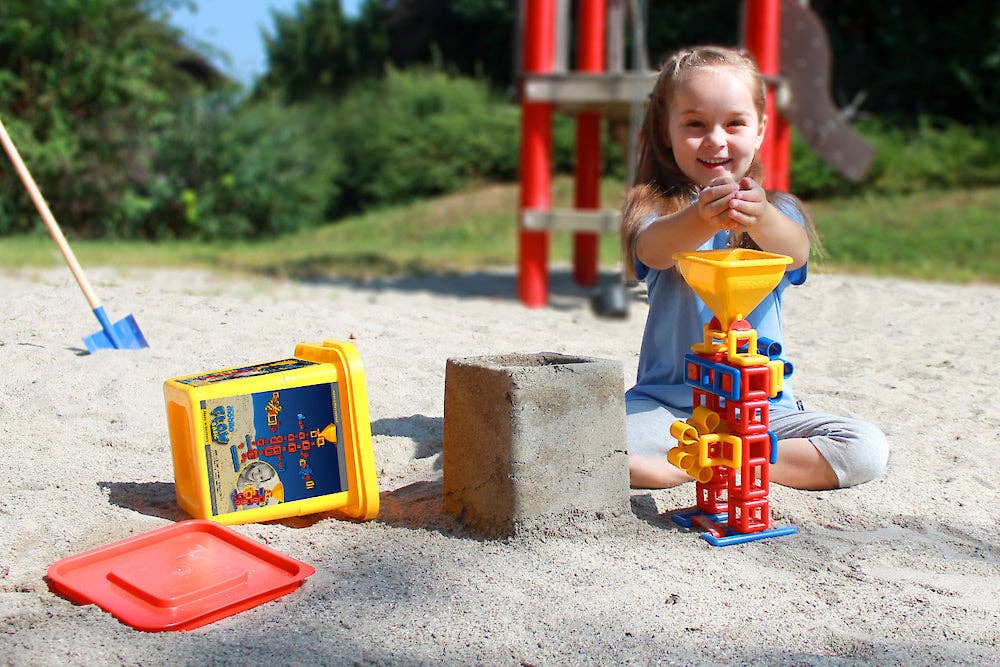 Mobilo Flow Basic Set, 48 Pieces in a Bucket
