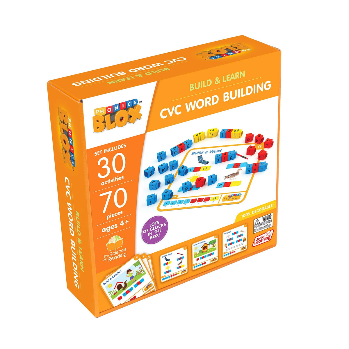 CVC Word Building - Phonics Blox