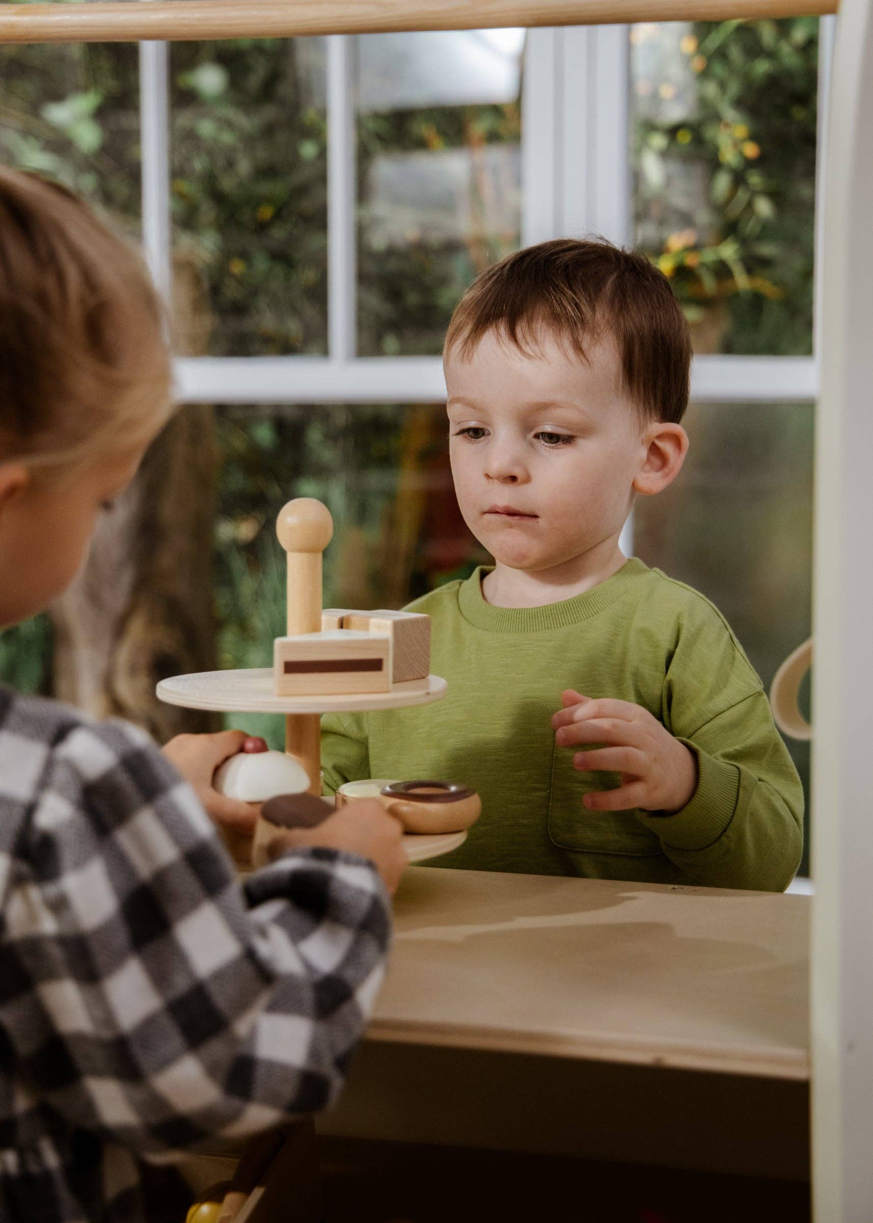 Wooden Desserts Tower