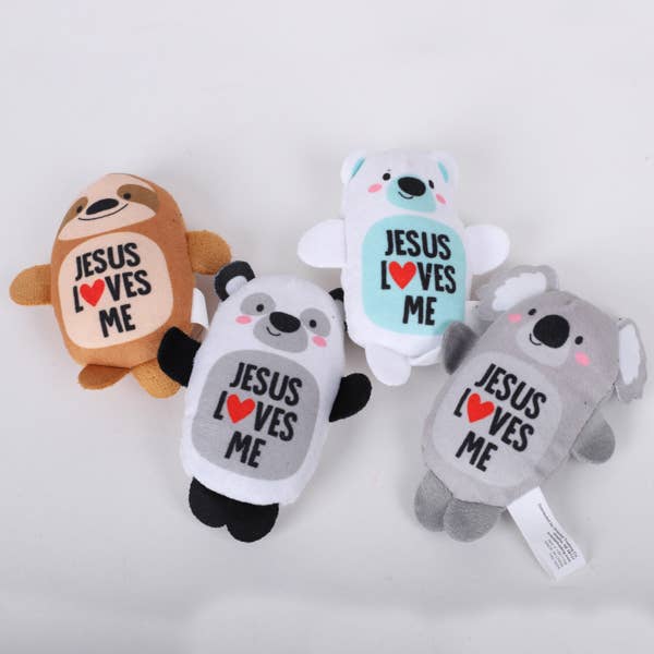 Plush Jesus Loves Me- small Lovie