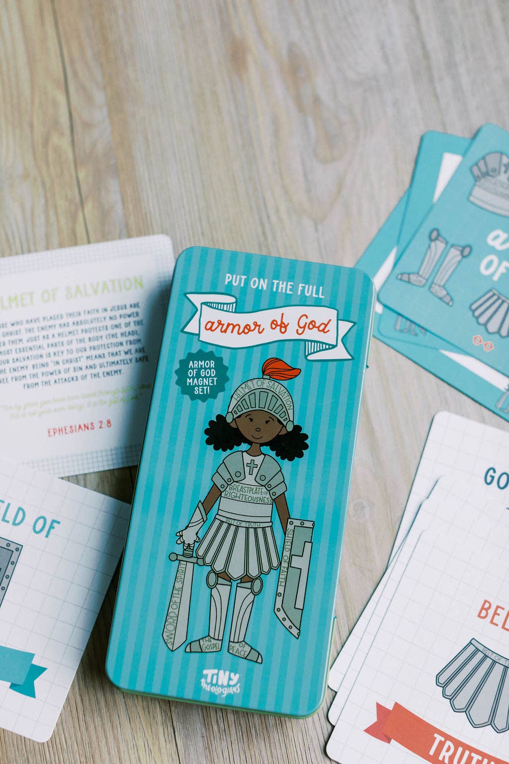 Armor of God Dress-Me Magnetic Tin