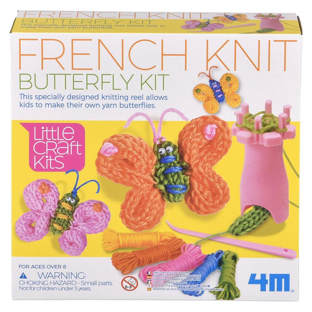Little Craft/French Knit Butterfly Kit