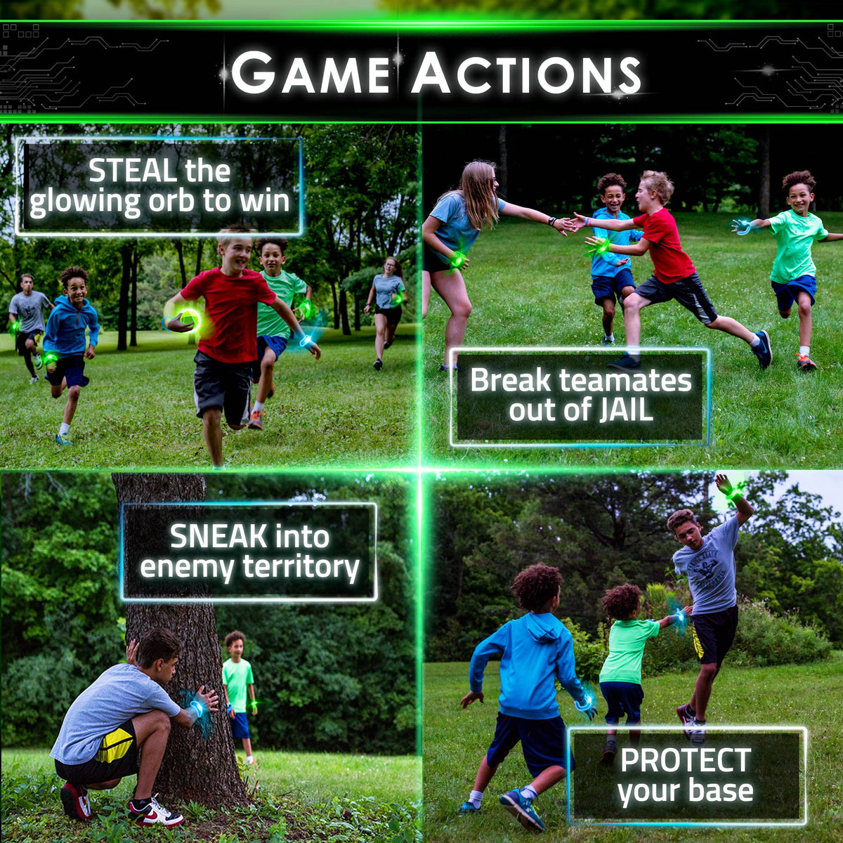 Capture the Flag REDUX - A Glow in the Dark Outdoor Game