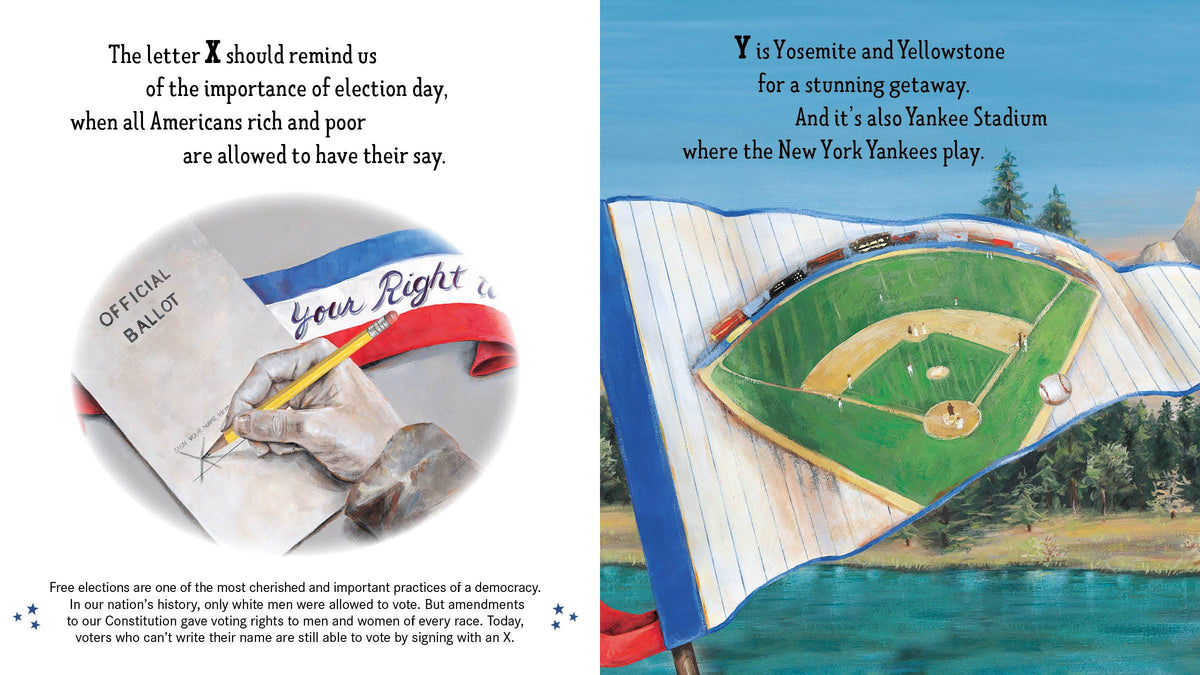 Land of the Free America's ABC Picture Book