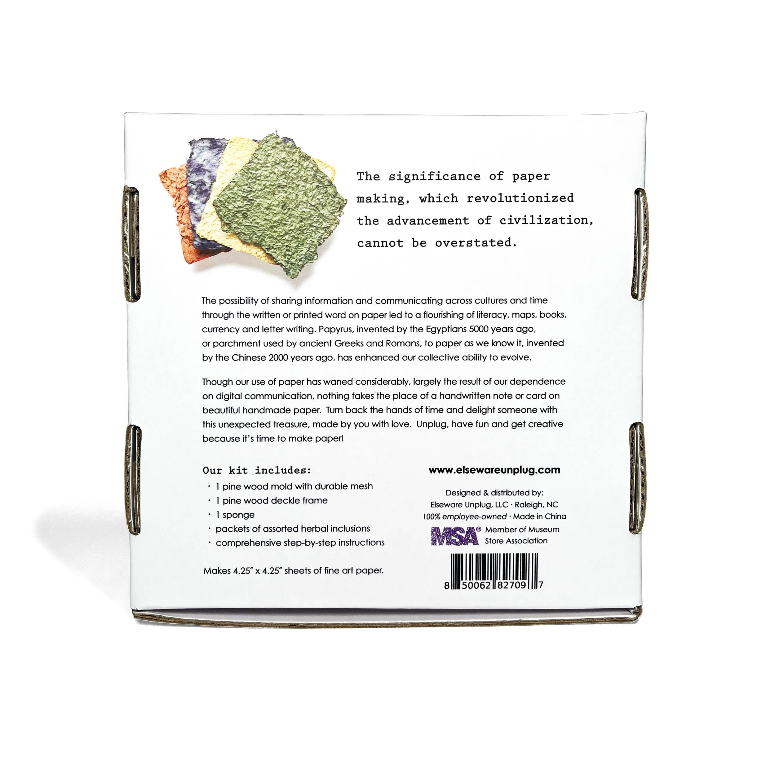 Paper Making Kit - DIY Recycled Handmade Paper Craft