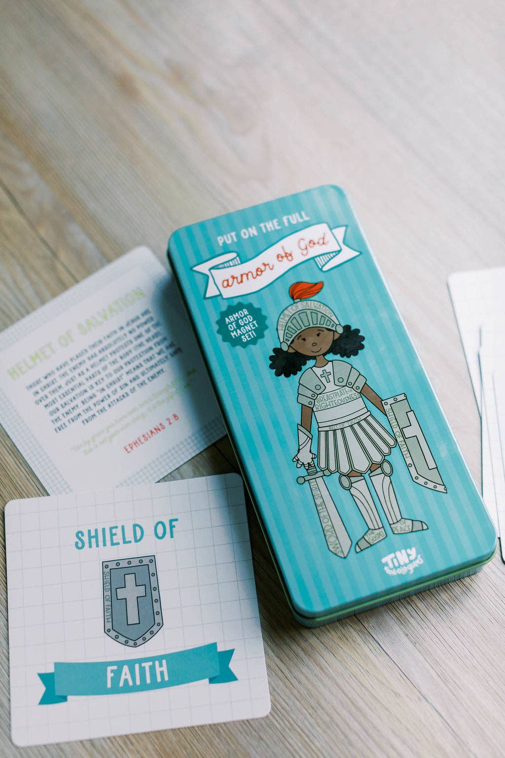 Armor of God Dress-Me Magnetic Tin