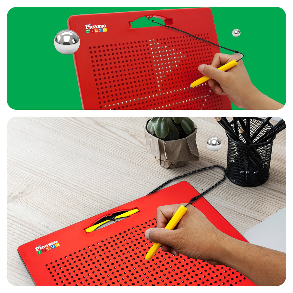 PicassoTiles Freestyle Magnetic Drawing Board