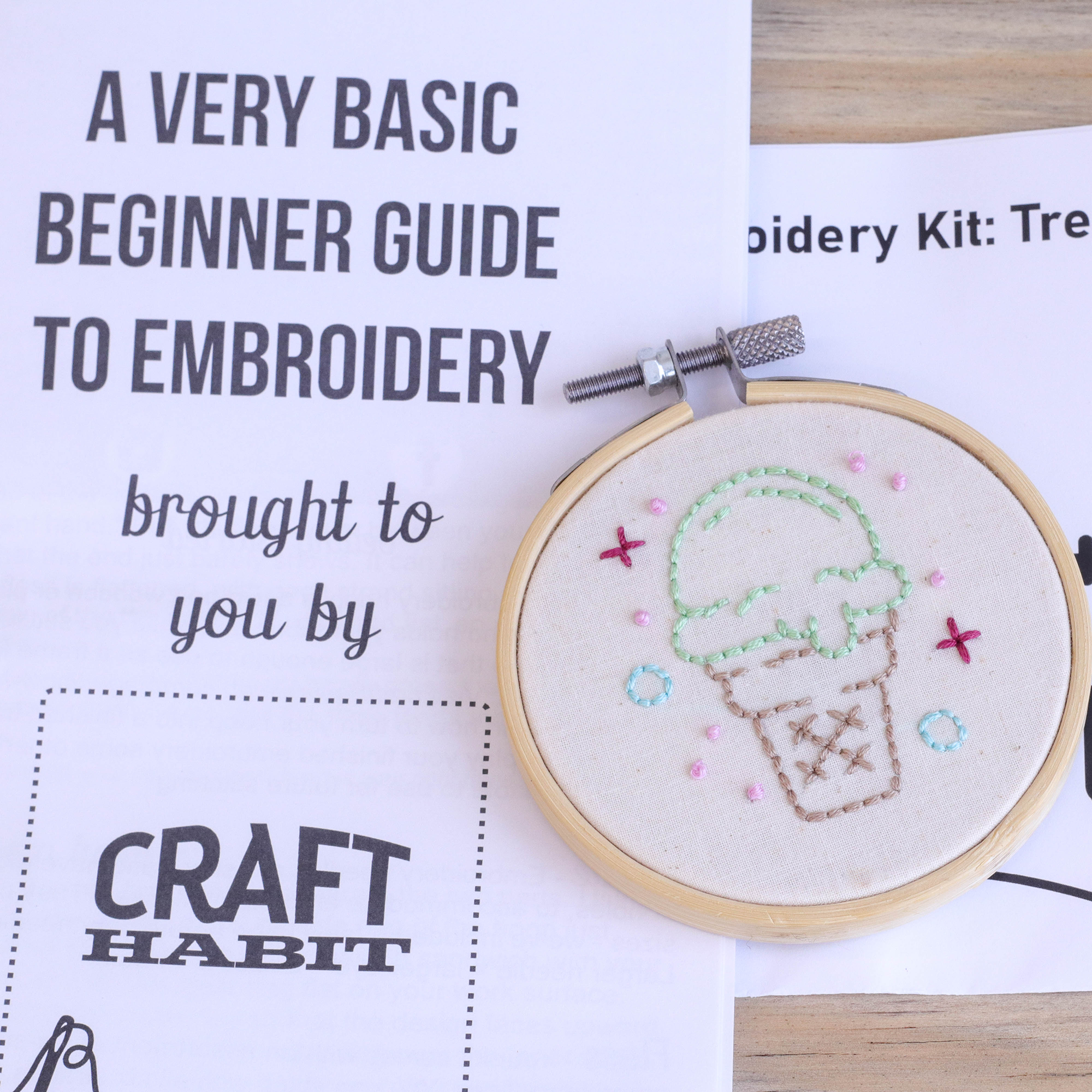 Treat Yourself Mini Embroidery Kit