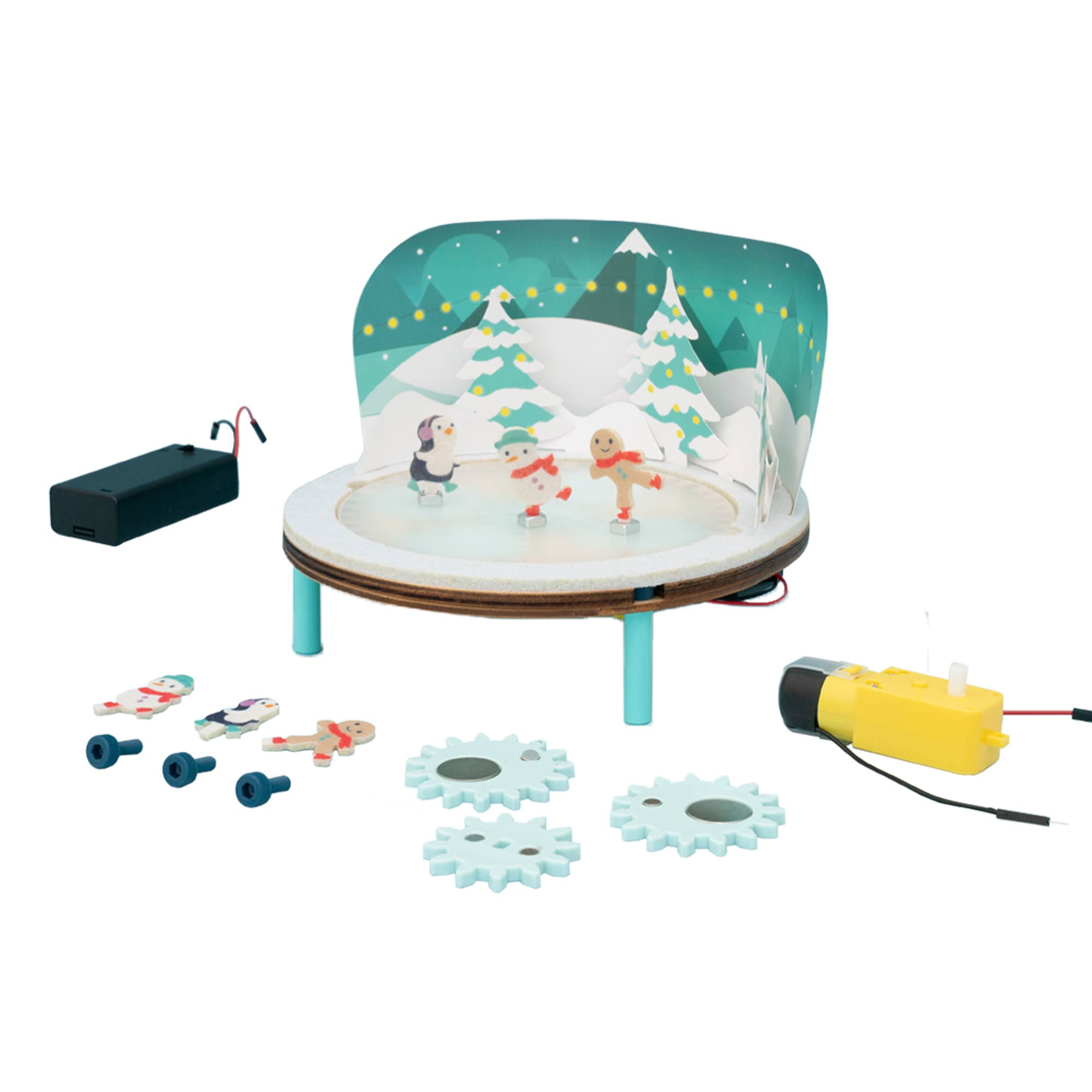 Ice Skating Rink Engineering Kit for Kids