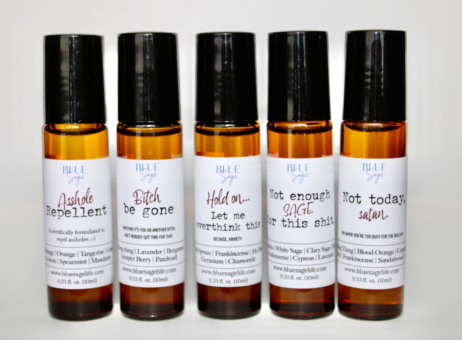 Blue Sage Essential Oil Rollers