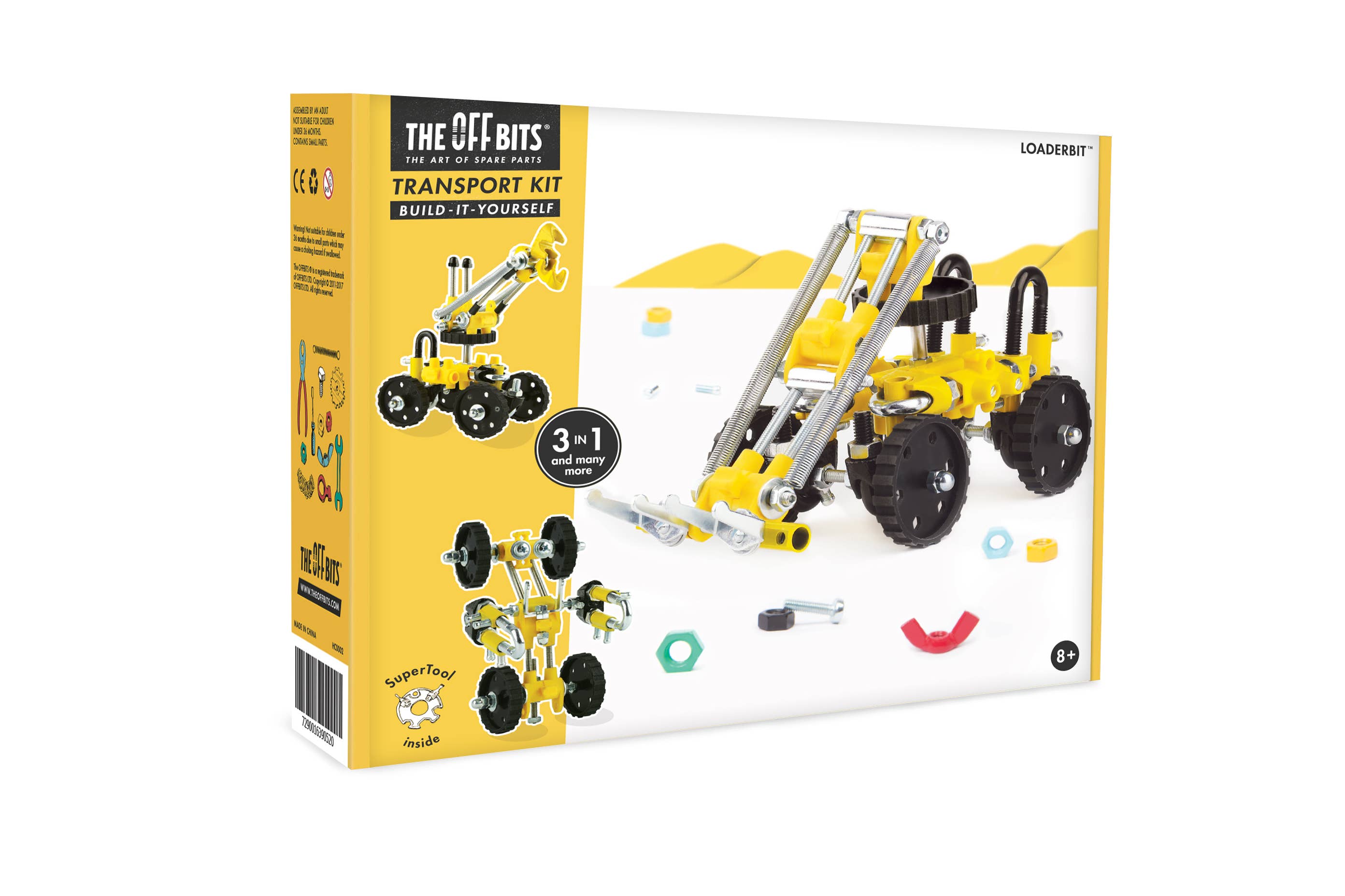 LoaderBit - Vehicle Kit: Building Toy Tractor Kit for 8+