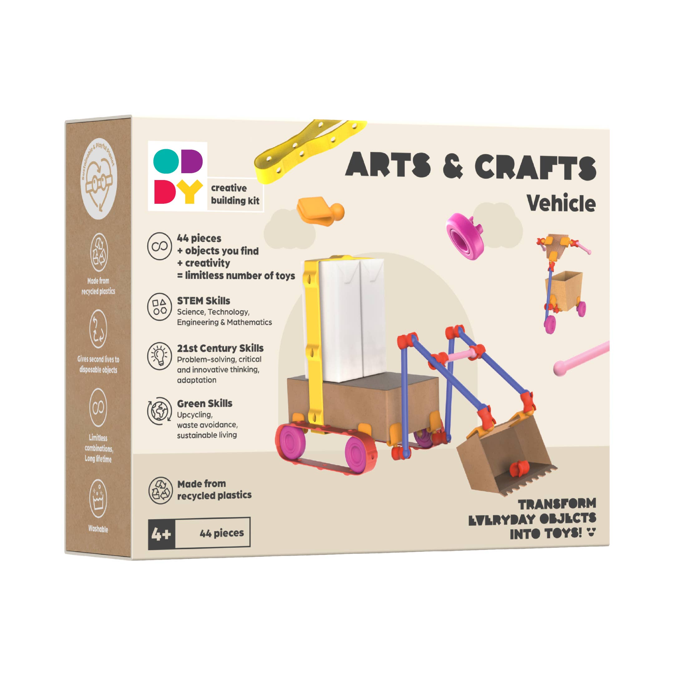 Oddy Arts and Crafts Vehicle Building Kit