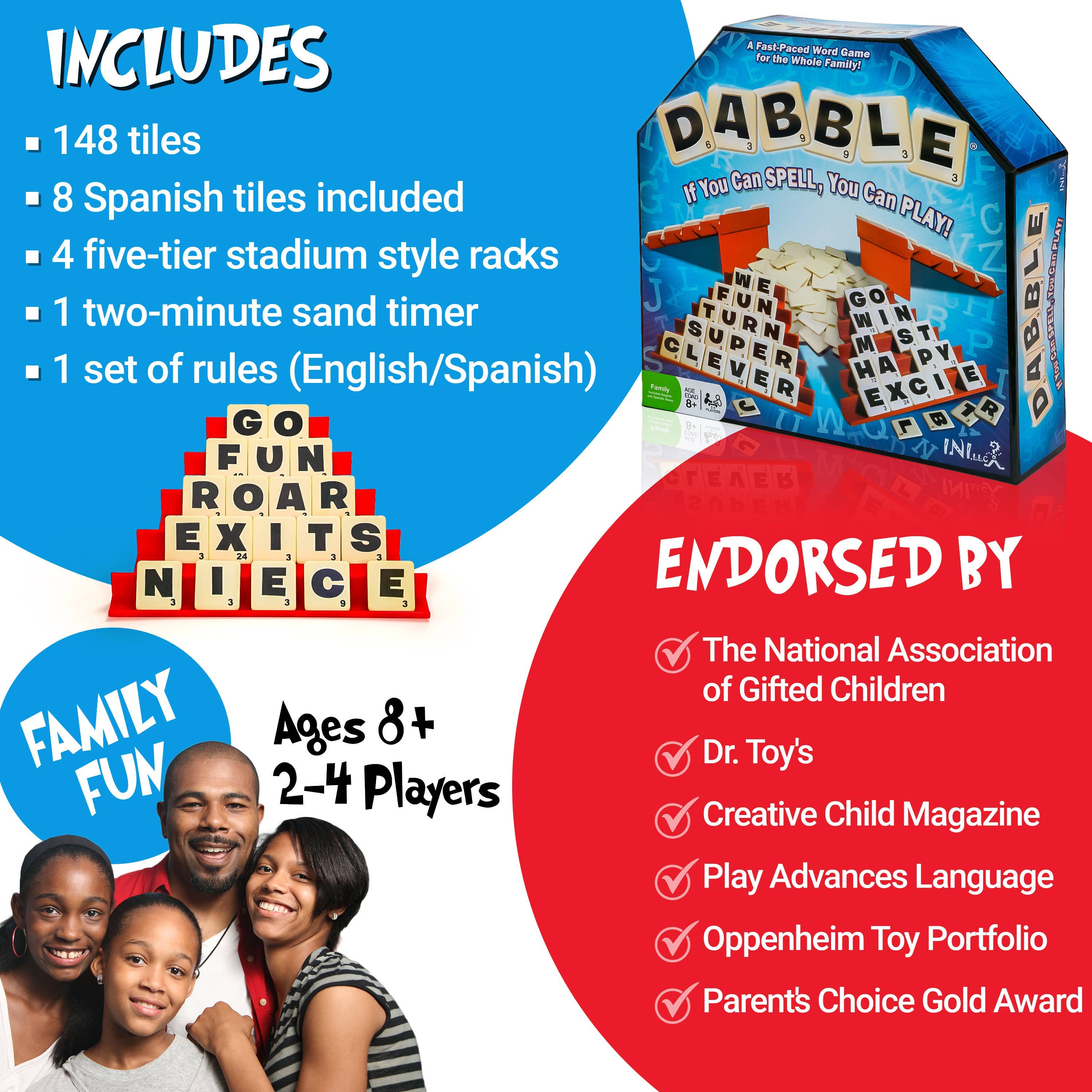 Dabble, The Fast Thinking Word Game