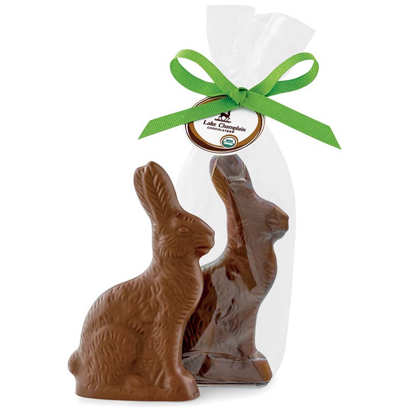 Easter Bunny 5" Classic Milk Chocolate, Organic