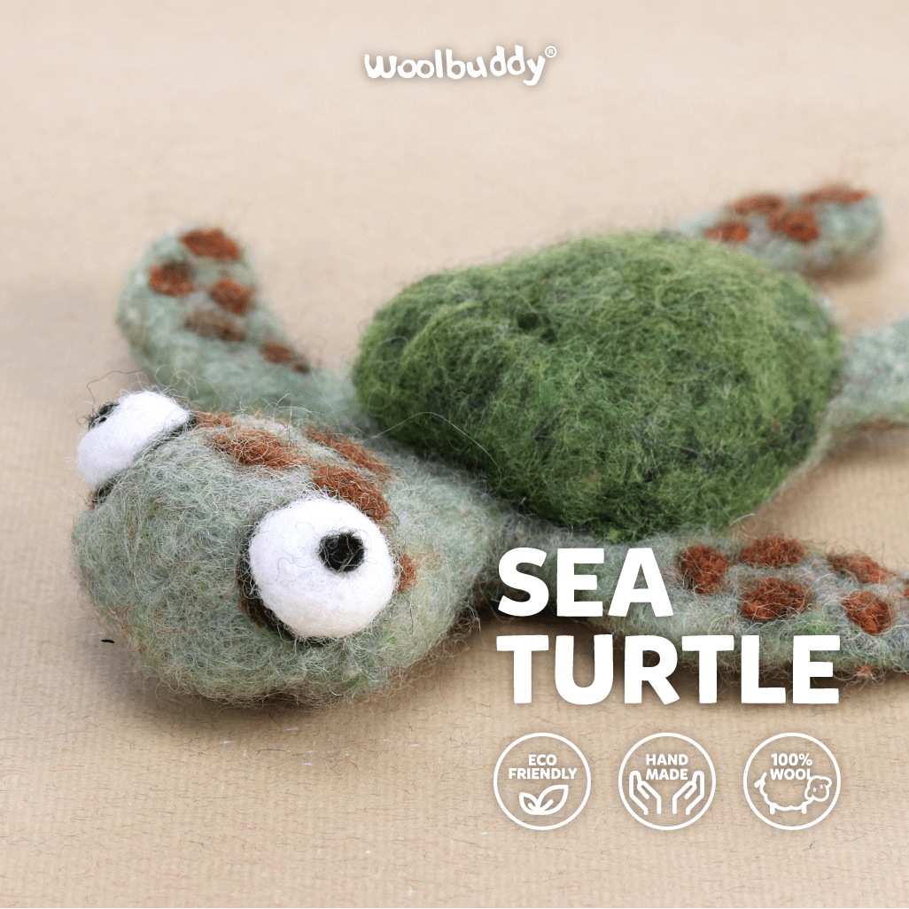 DIY Needle Felting Kit - Sea Turtle