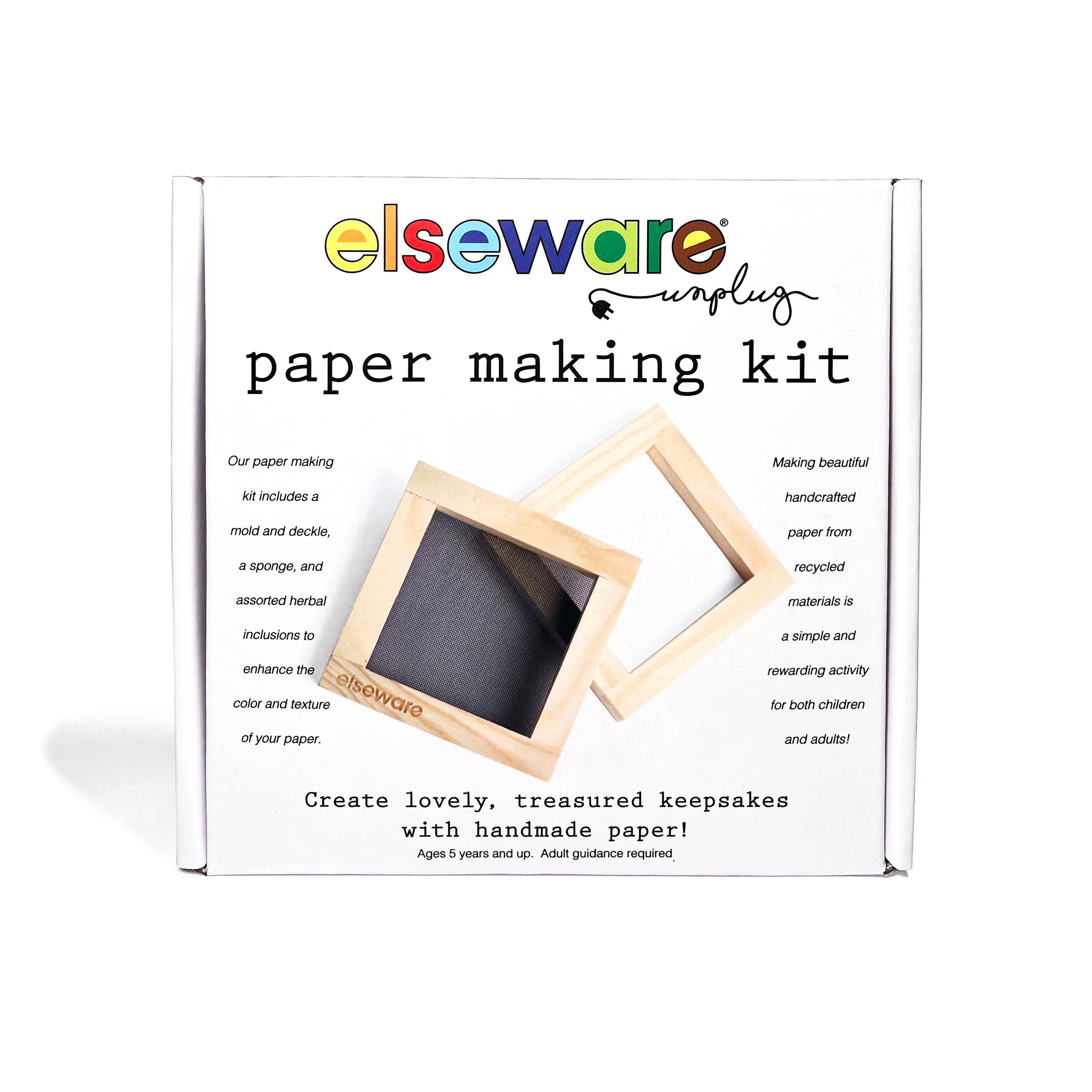 Paper Making Kit - DIY Recycled Handmade Paper Craft