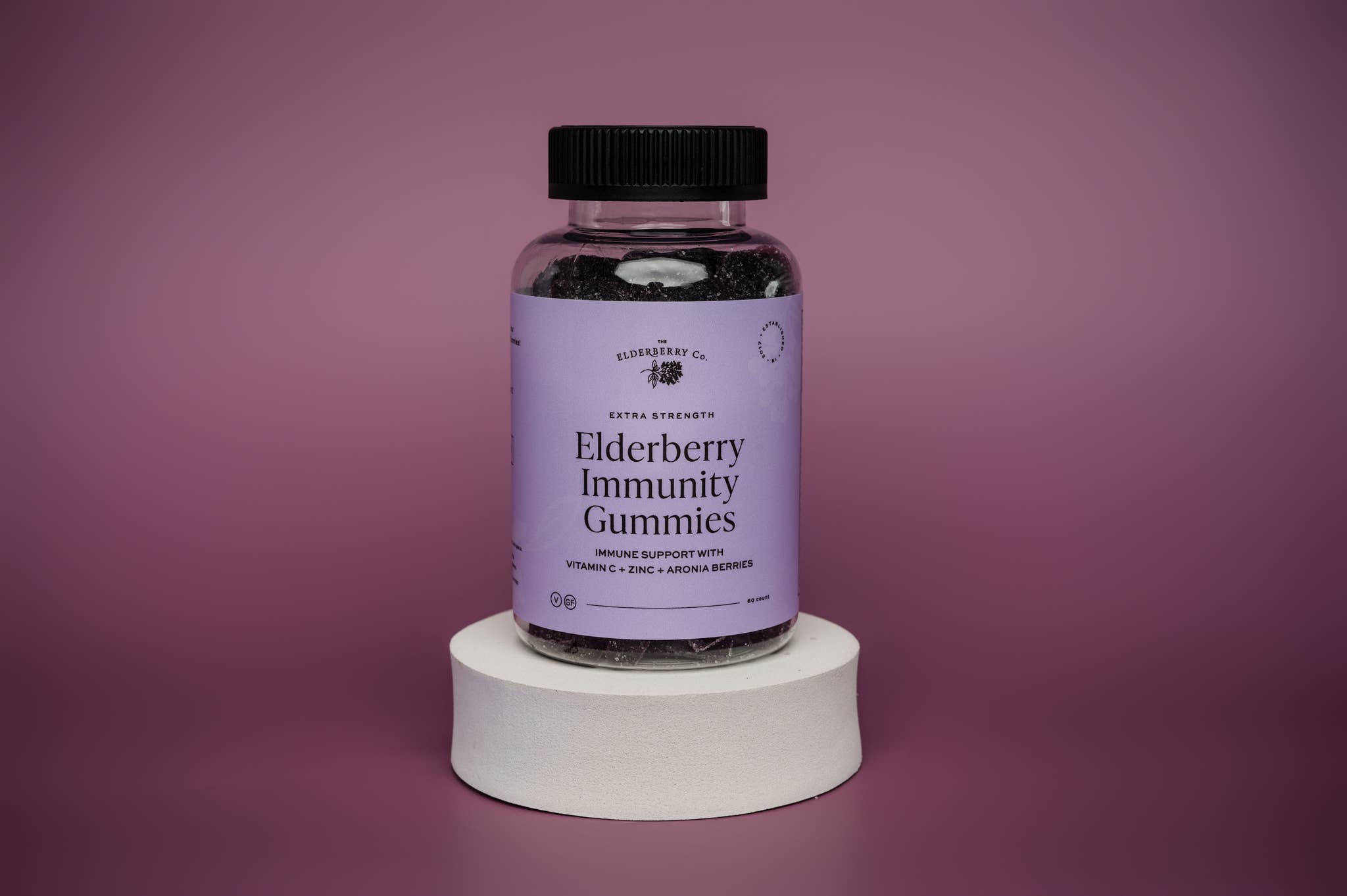 Elderberry Immunity Gummies Made With Real Elderberry Syrup