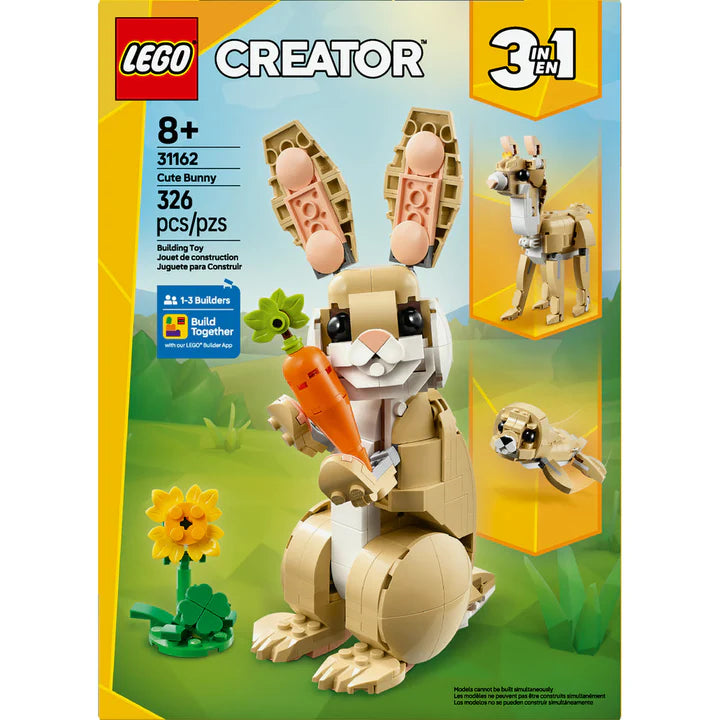 LEGO® Creator 3in1 Cute Bunny (31162)