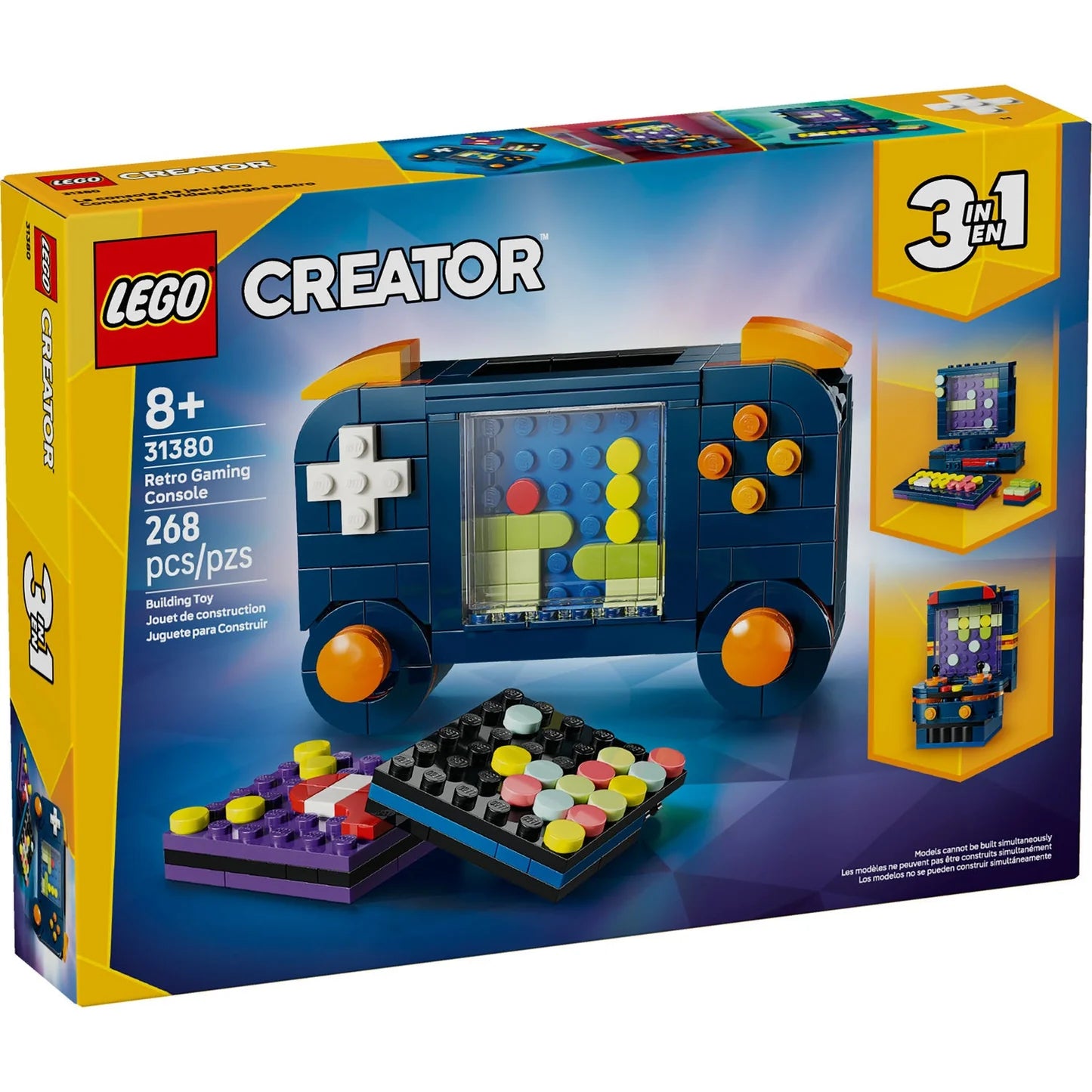 LEGO® Creator 3 in 1 Retro Gaming Console (31380)