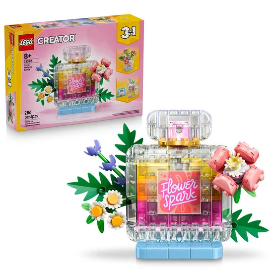 LEGO® Creator 3 in 1 Floral Decor Perfume Bottle (31383)