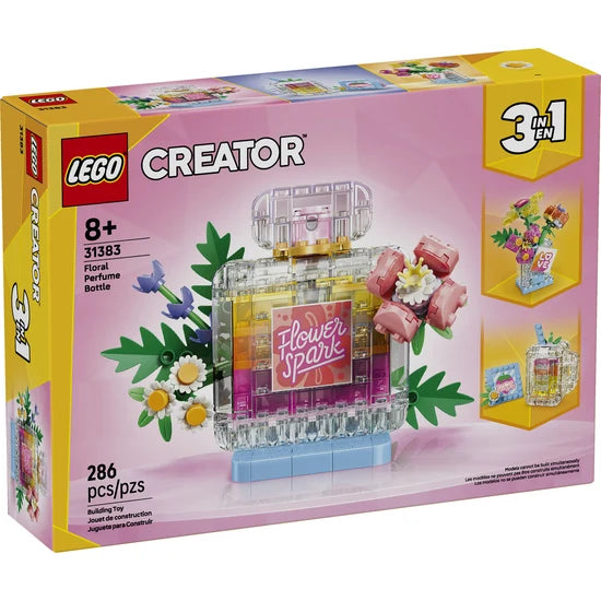 LEGO® Creator 3 in 1 Floral Decor Perfume Bottle (31383)
