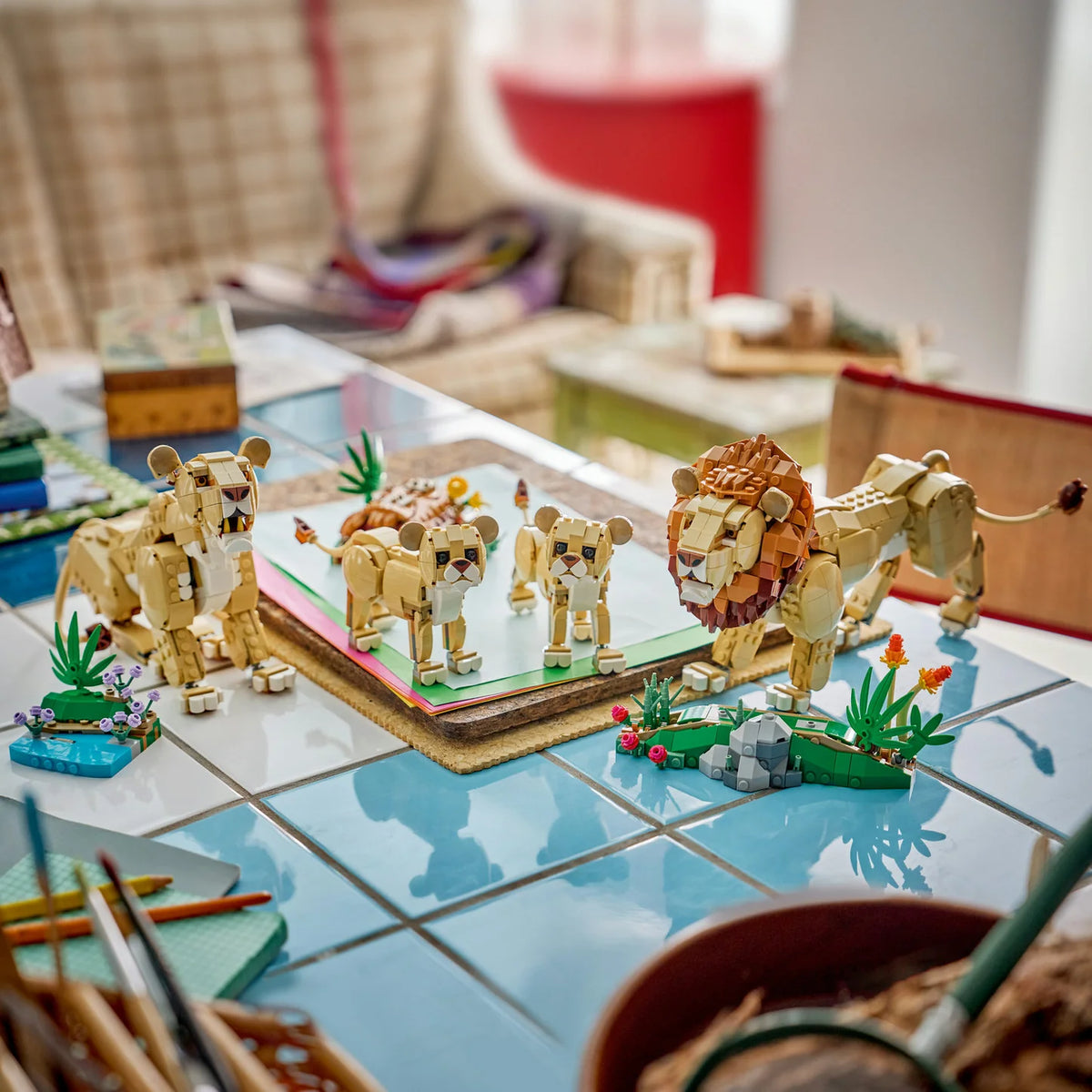 LEGO® Creator 3 in 1 Wild Animals: Majestic Lion (31386)