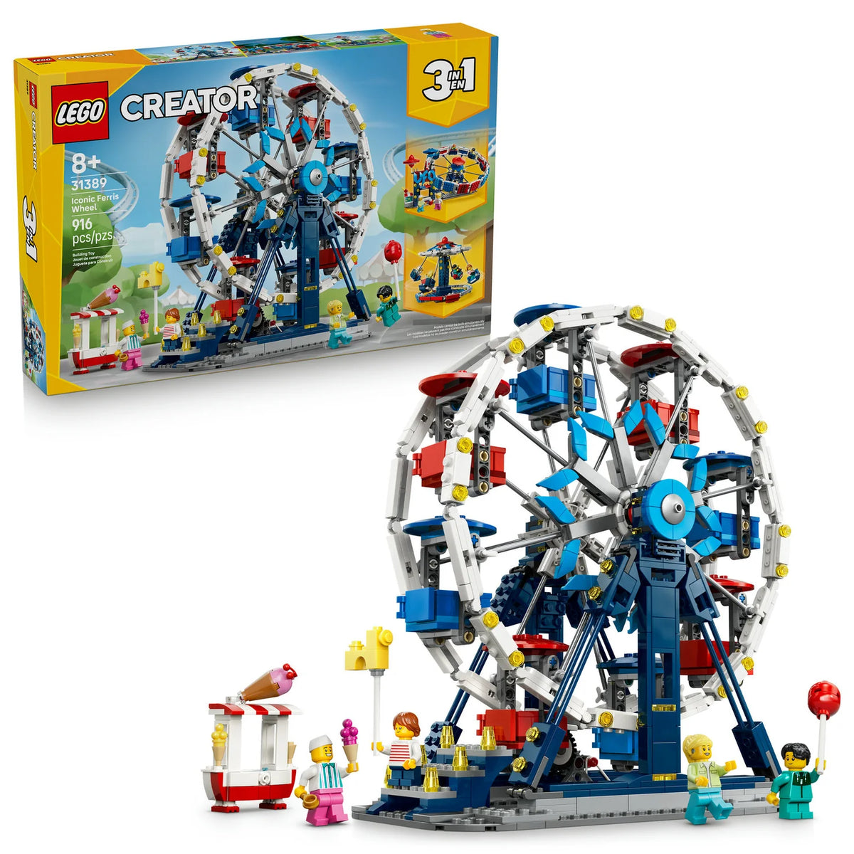 LEGO® Creator 3 in 1 Iconic Ferris Wheel (31389