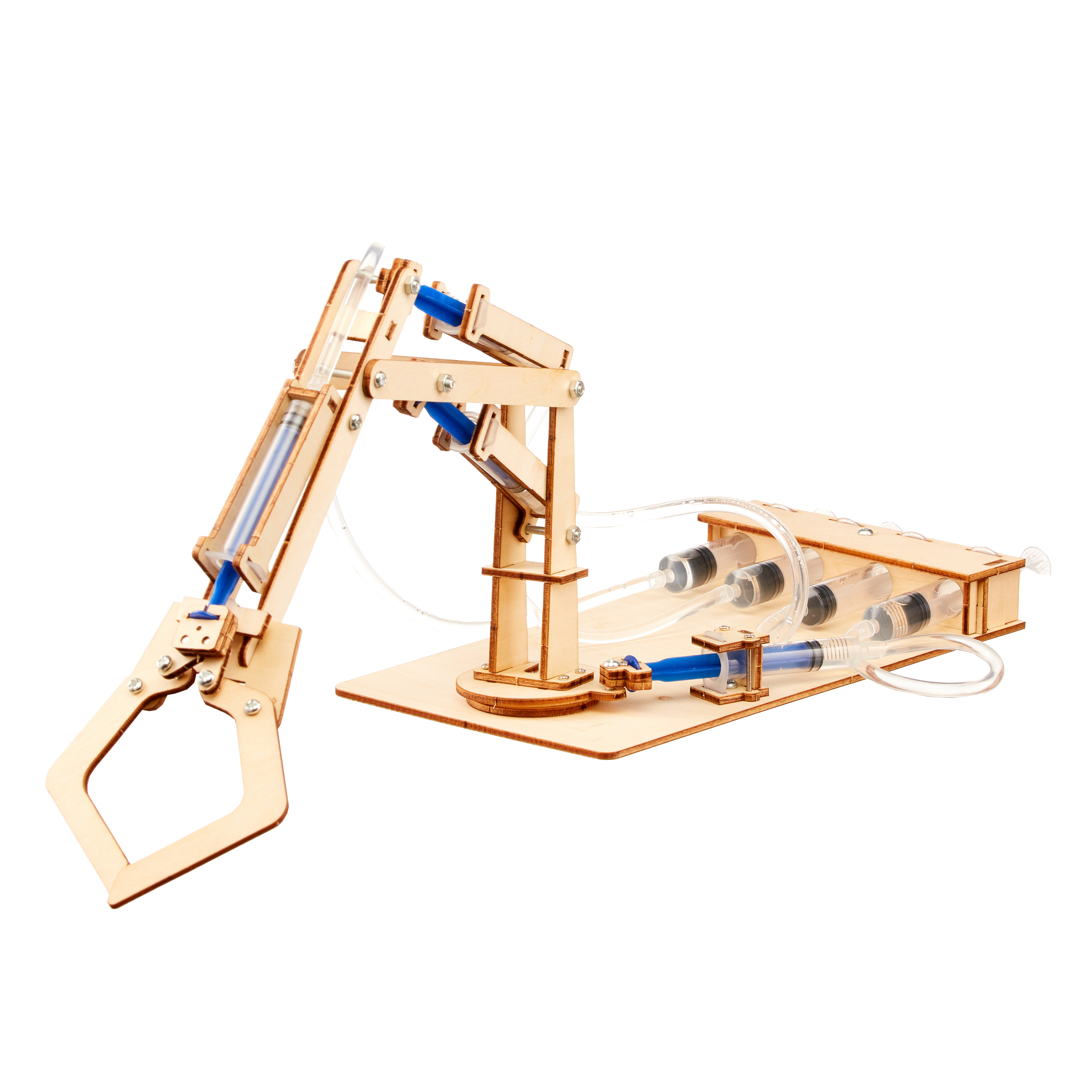 Hydraulic Robotic Arm DIY Kit, Educational STEM Toy for Kids