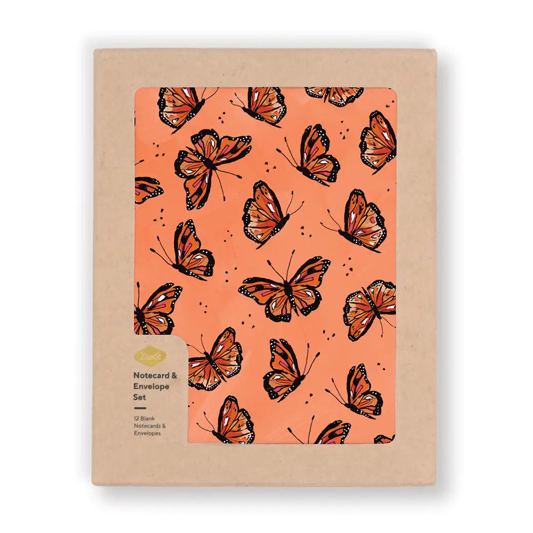 Flying Monarchs Notecards