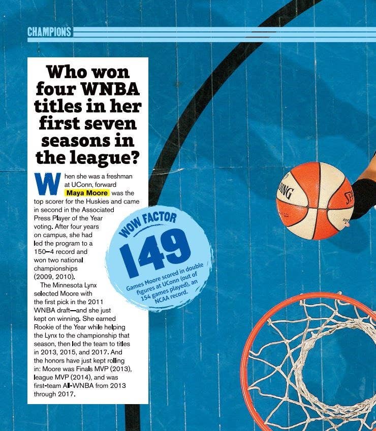 Big Book of WHO Women in Sports