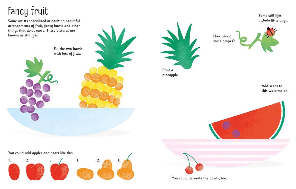 Fingerprint Activities Art: Rosie Dickins & Candice Whatmore