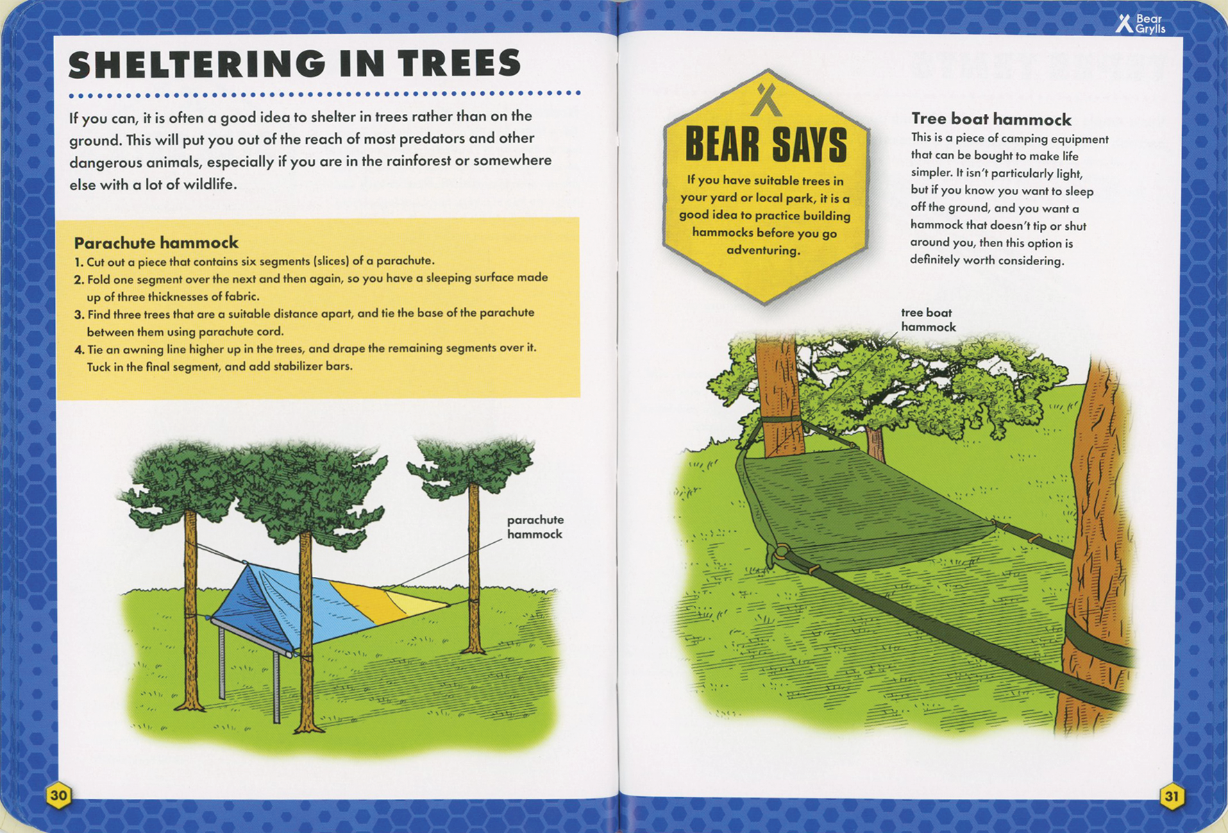 Bear Grylls Outdoor Skills Handbook: Shelter Building