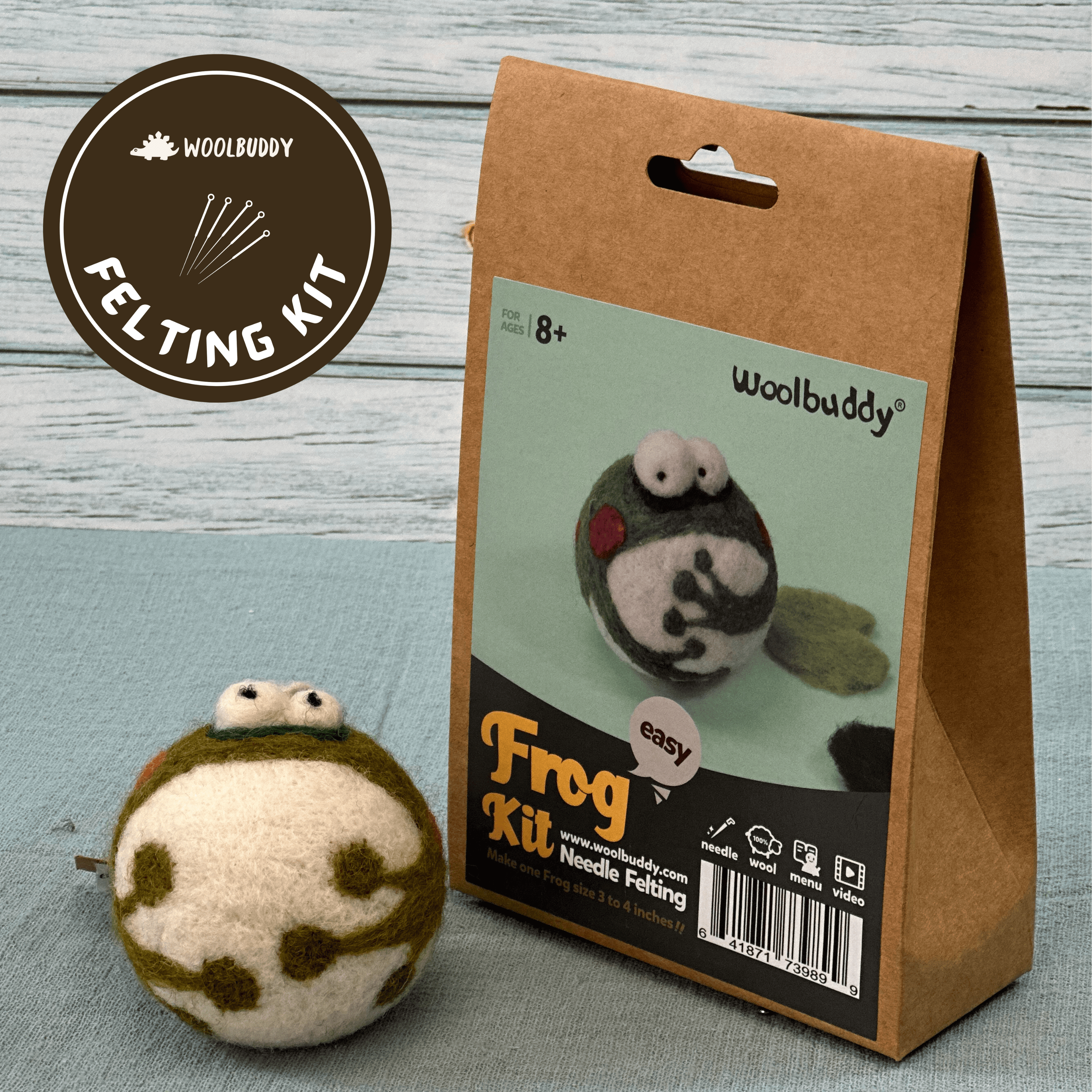 DIY Needle Felting Kit – Frog