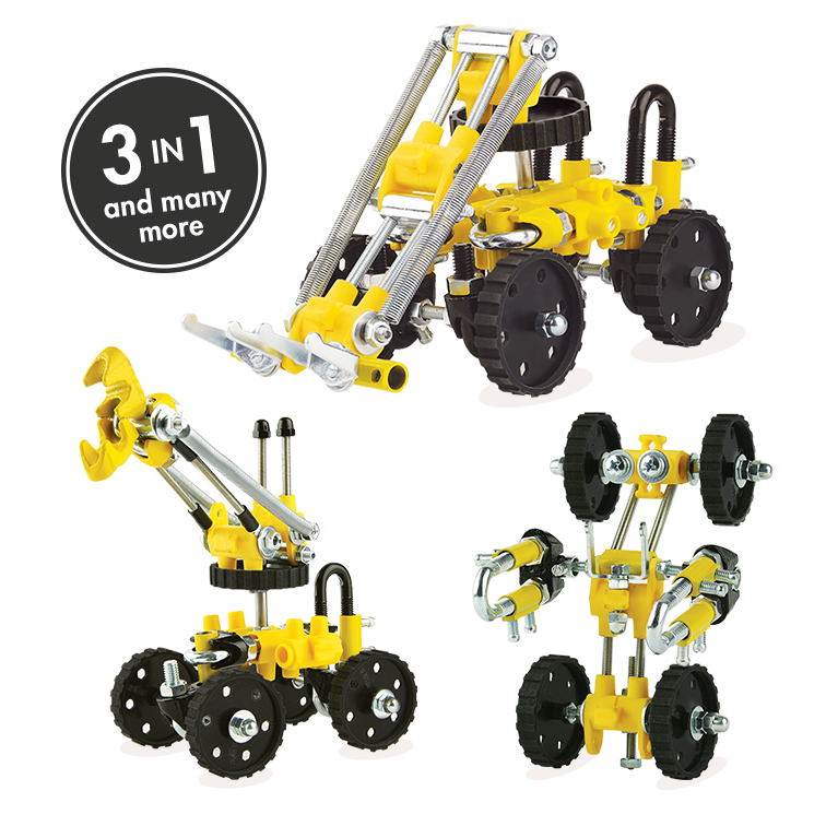 LoaderBit - Vehicle Kit: Building Toy Tractor Kit for 8+